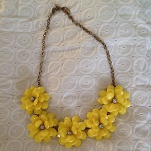 J. Crew Jewelry - J. Crew Yellow Statement Necklace J. Crew Jewelry - J. Crew Yellow Statement Necklace